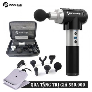 Súng massage gun Mỹ Booster PRO 2 - 135W, 9 cấp độ, dòng cao cấp