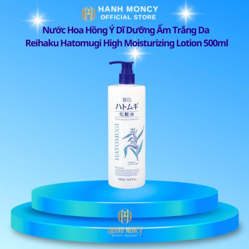 108- Nước Hoa Hồng Ý Dĩ Dưỡng Sáng, Chống Lão Hóa Hatomugi Conditioning Lotion 500ml