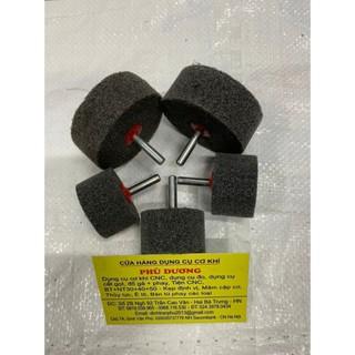 Nỉ xám đánh bóng trục 6mm mài đánh bóng kim loại gỗ các loại hình trụ nhỏ 20mm/30mm/40mm/60mm