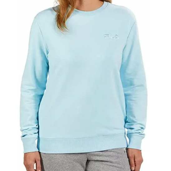 Áo thun nữ dài tay Fila, size S (ngang ngực 57cm, dài 62cm) ~60kg