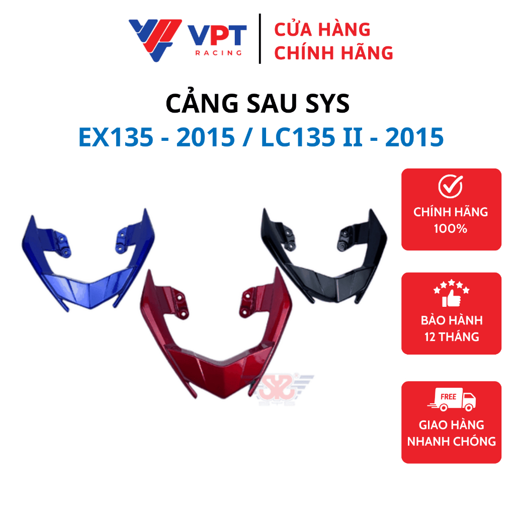 Cảng sau EX 135 - 2015 / LC135 II - 2015 / SYS