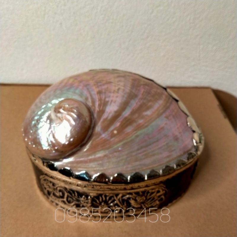 Hộp đựng trang sức làm từ vỏ ốc xà cừ phong cách cổ điển cao cấp , made in Việt Nam
