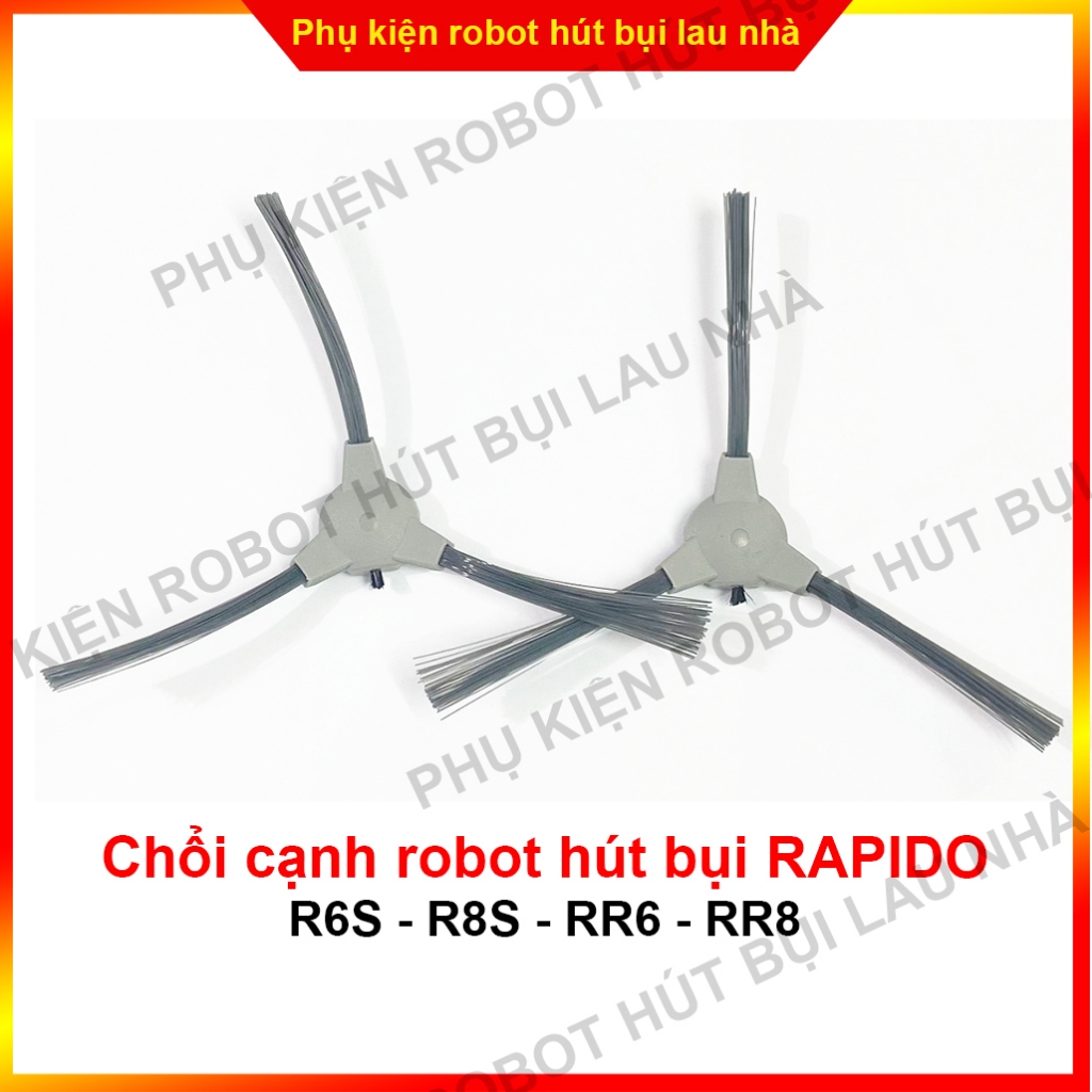 Chổi cạnh, chổi quét robot hút bụi RAPIDO R6S - R8S - RR6 - RR8