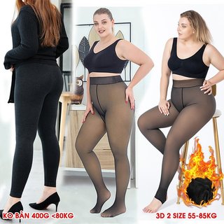 Quần tất lót lông 3D SIÊU DÀY chịu nhiệt từ âm 10 độ C dày ấm