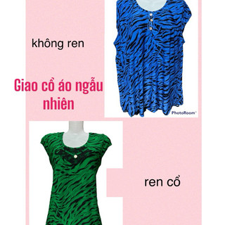 [SIZE 6: 65-75kg] Đồ Bộ mặc nhà thun lạnh quần lửng (đại) Sauromhouse