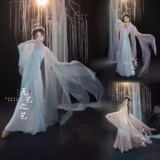 [ORDER] Yi Meng Xi Wu Yi Nghệ Thuật Thêu Hạt Công Nghệ Mới Cách Tân Tay Áo Lớn Phong Cách Cổ Xưa Trang phục Cổ Trang