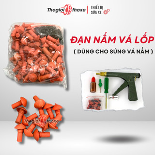 Nấm vá lốp không săm, đạn vá lốp không săm, vá vỏ xe tay ga chuyên dụng - Thế Giới Thợ Xe