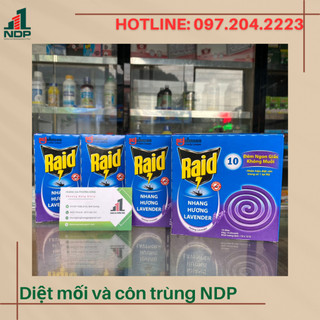 Nhang đuổi muỗi raid