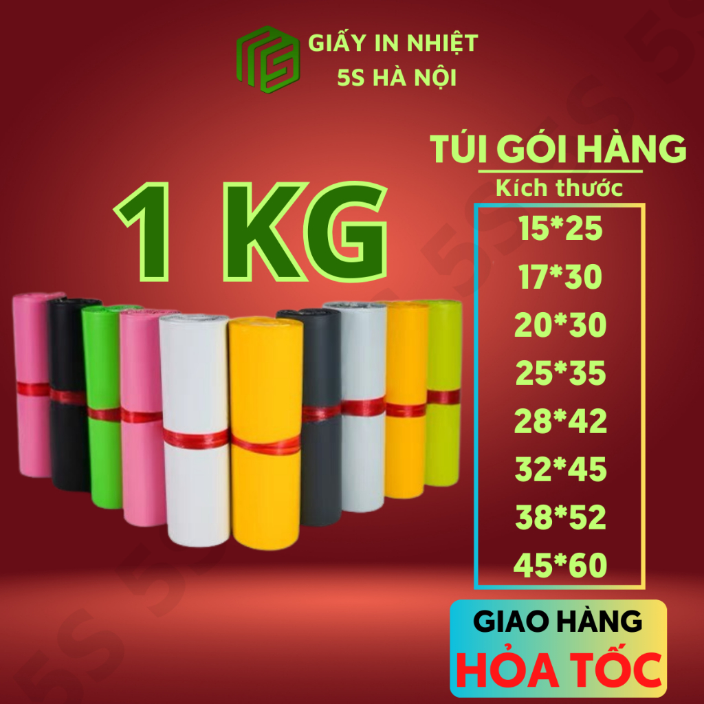 Túi Gói Hàng, Túi Đóng Hàng Niêm Phong Keo Tự Dính 5S