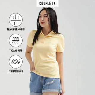 Áo Polo Nữ Basic Couple TX Thêu Logo