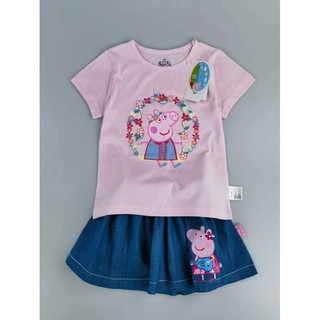 [THANH LÝ]- Sét áo váy Peppa Pig size 100-140