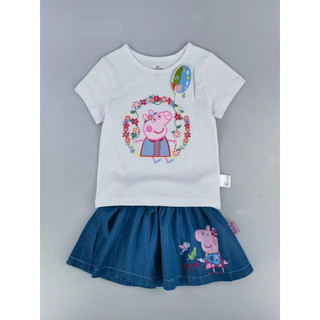 [THANH LÝ]- Sét áo váy Peppa Pig size 100-140