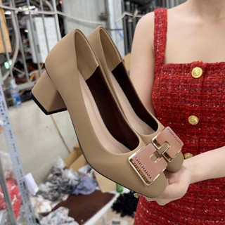 Giày Cao Gót Mũi Vuông êm mềm, sang trọng tinh tế cao 5cm và 7cm - Giày Bánh Bèo mã CaoGotMiuVuong