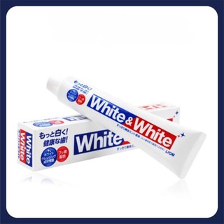Kem đánh răng white & white nhật lion 150g