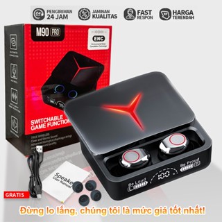 Miễn phí vận chuyển Tai nghe Bluetooth không dây M90Pro 5.3 âm trầm mạnh mẽ chất lượng âm thanh HIFI