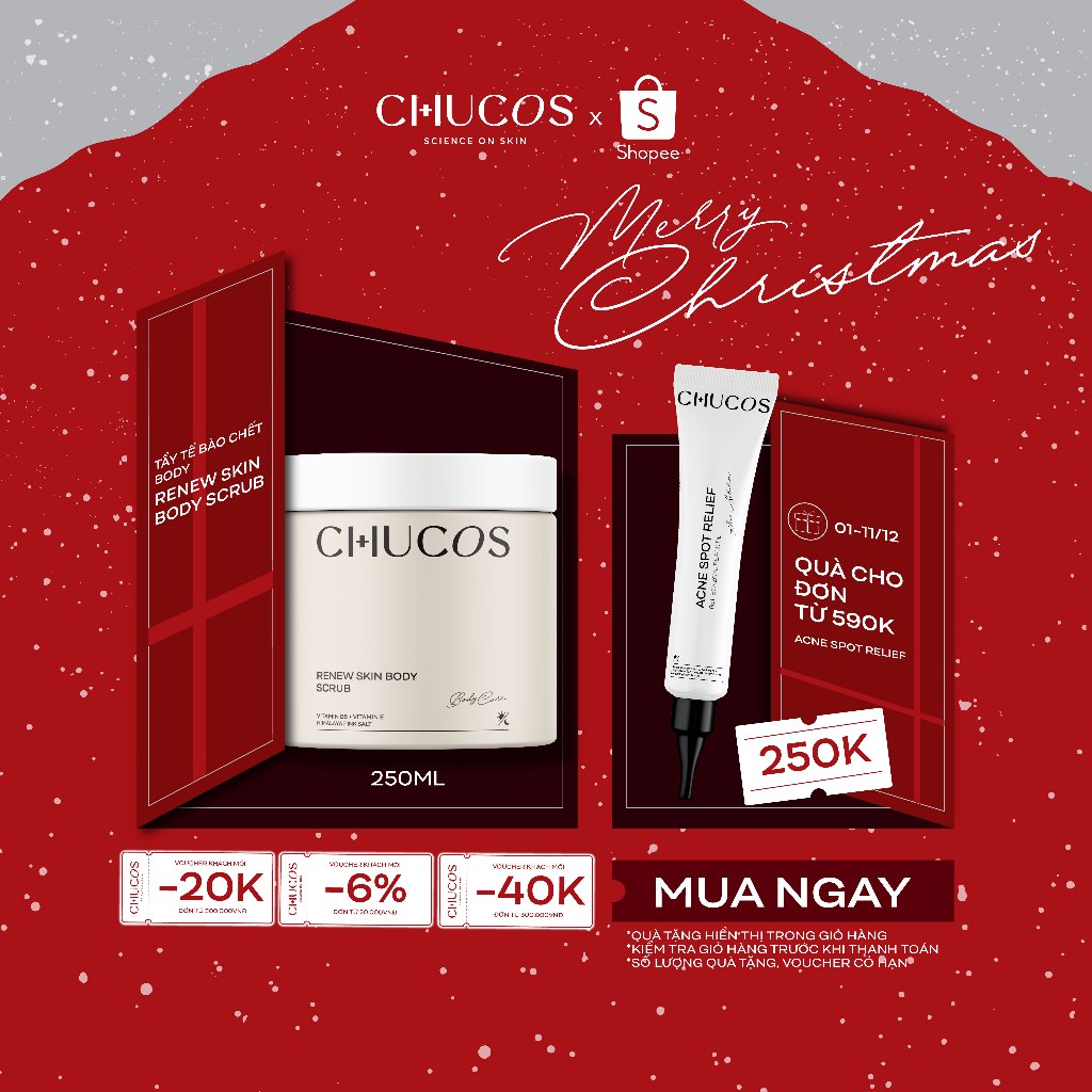 Tẩy Tế Bào Chết Body Chucos Renew Skin Body Scrub 200g