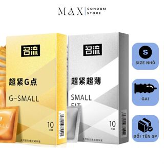  Bao cao su size nhỏ 45mm SMALL XS bcs gai xuất tinh sớm kéo dài thời gian quan hệ 