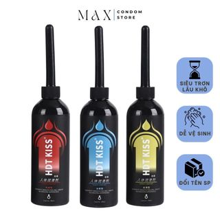 Gel bôi trơn hậu môn HDT KISS, gel bôi trơn tăng khoái cảm lâu khô chi 200ml