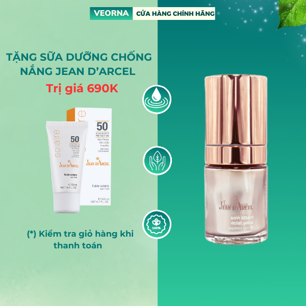 Kem Dưỡng Trẻ Hóa, Giảm Nếp Nhăn Và Chảy Xệ Vùng Mắt Jean D'Arcel Express Eye Lift