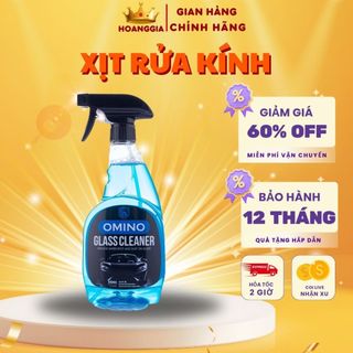 Nước rửa kính xe ô tô OMINO 500ml làm sạch kính, gương xe ô tô