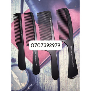 Lược cắt Toni & Guy đen, trắng nhựa dẻo cao cấp chịu nhiệt loại 1 chuyên dụng hớt, kê tông đơ cho barber