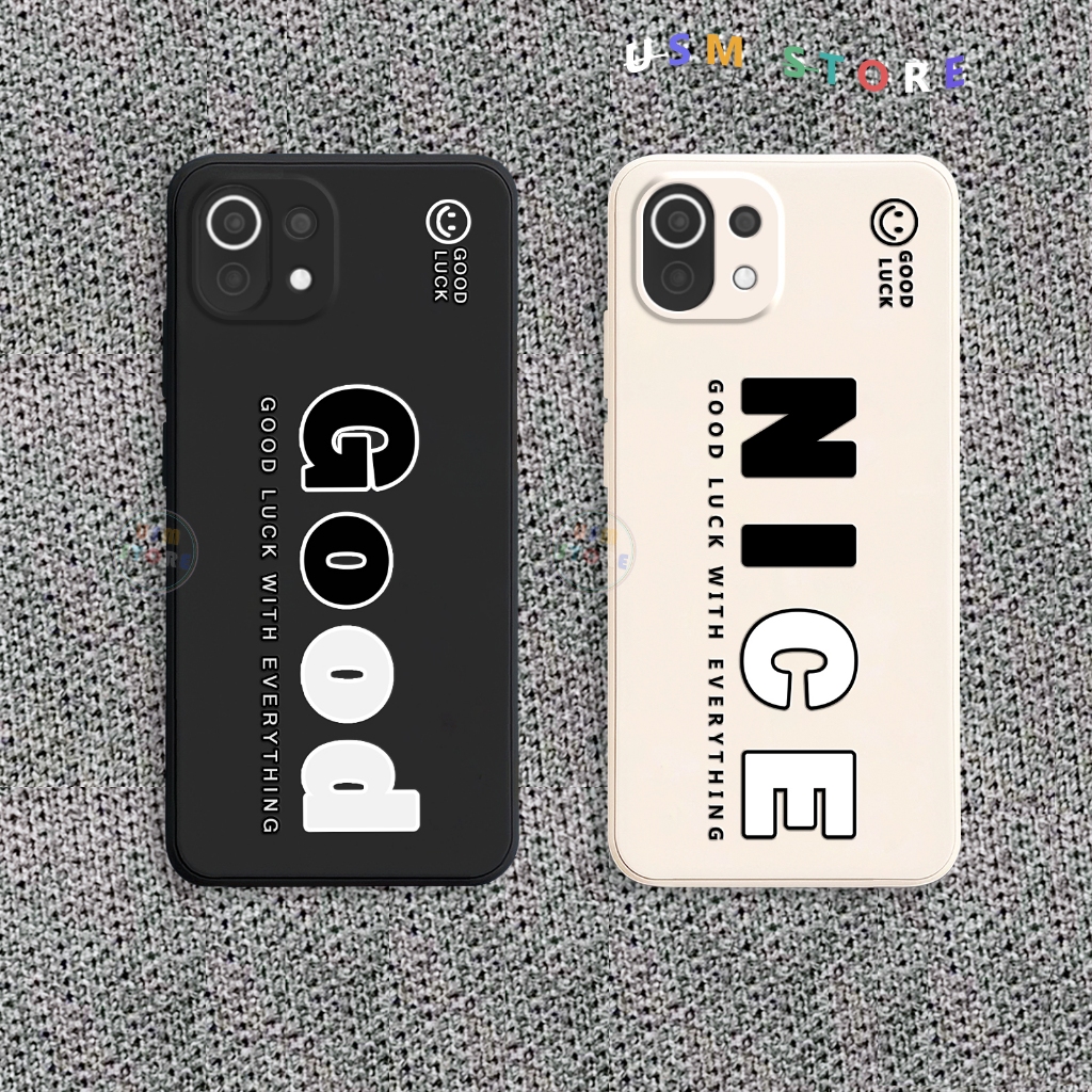 Ốp lưng Xiaomi Mi 11 Lite/Mi 11 /Mi 11 Youth/Mi 11 Lite 5G NE, silicon dẻo nguyên khối, in nổi Nice Good độc lạ