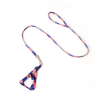 Dây dắt yếm thú cưng chó mèo mỏng 1.0cm 1.5cm (<4kg)