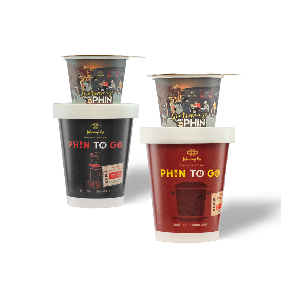 Cà phê tiện lợi Phin To Go ngon như pha phin, phù hợp sử dụng tại văn phòng và du lịch, Phương Vy Coffee