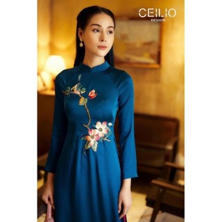 Áo dài lụa tây thi