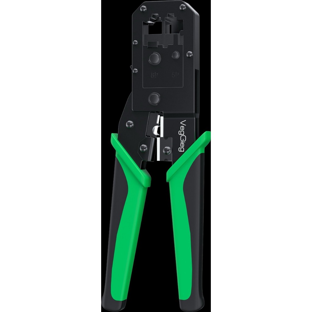 Kìm Bấm Mạng RJ45 Cat5 Cat6 Veggieg V-E103 Chính Hãng