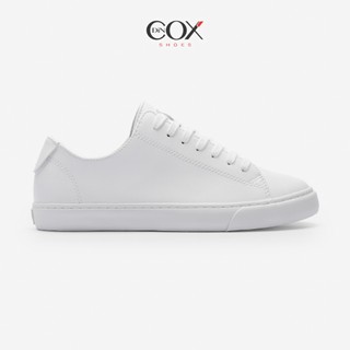 Giày Da Trắng White Sneaker Unisex DINCOX D34 Sành Điệu