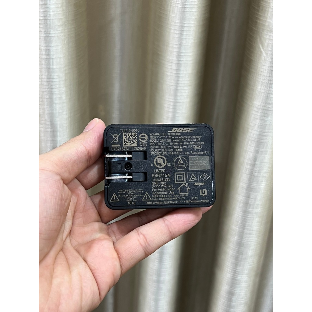 Cục sạc bose 5v 1.6a dùng cho loa, tai nghe loại sạc hàng zin