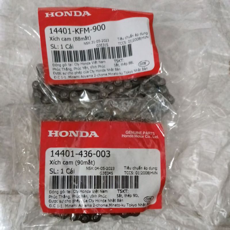 Xích cam 88 , và xích cam 90 zin chính hãng