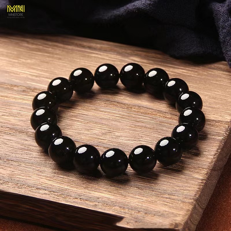 Vòng Tay Sừng Trâu Vẻ Đẹp Độc Đáo, màu đen bóng, kích thước 1,2cm đến 2,5cm, Trang sức Tự Nhiên và Độc Đáo