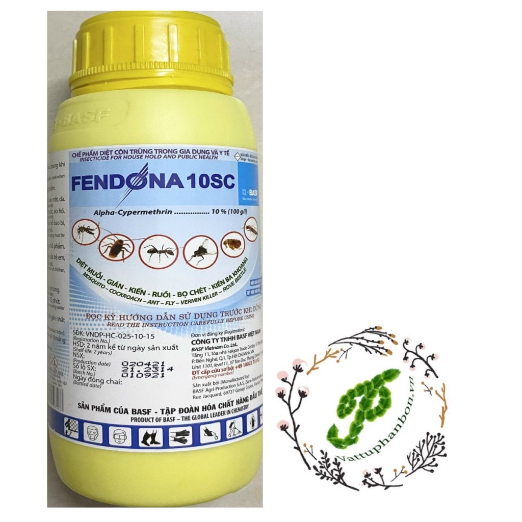Fendona 10SC - Chế Phẩm Diệt Côn Trùng trong Gia Dụng & Y Tế - #052B# 500ml