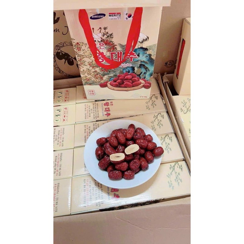 Táo đỏ sấy khô Hoàng Hậu Vip Korea 1kg