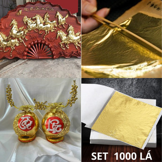 1000 lá vàng dát vàng, nguyên liệu slime cao cấp