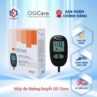 Máy Đo Đường Huyết Cá Nhân OGCARE | Thao Tác Đo Đơn Giản - Bảo Hành Chính Hãng Trọn Đời