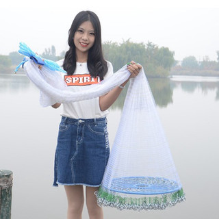 Chài cá - chài đĩa bay ufo thái lan sợi cước có đĩa chuyên bắt cá tôm