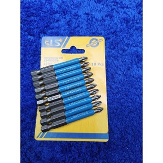 Combo 10 đầu bắn vít 6ly dàu 65mm chân lục giác LS+ cao cấp