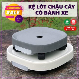 Đế Lót Chậu Hoa, Cây Cảnh Có Bánh Xe Di Chuyển Đa Năng