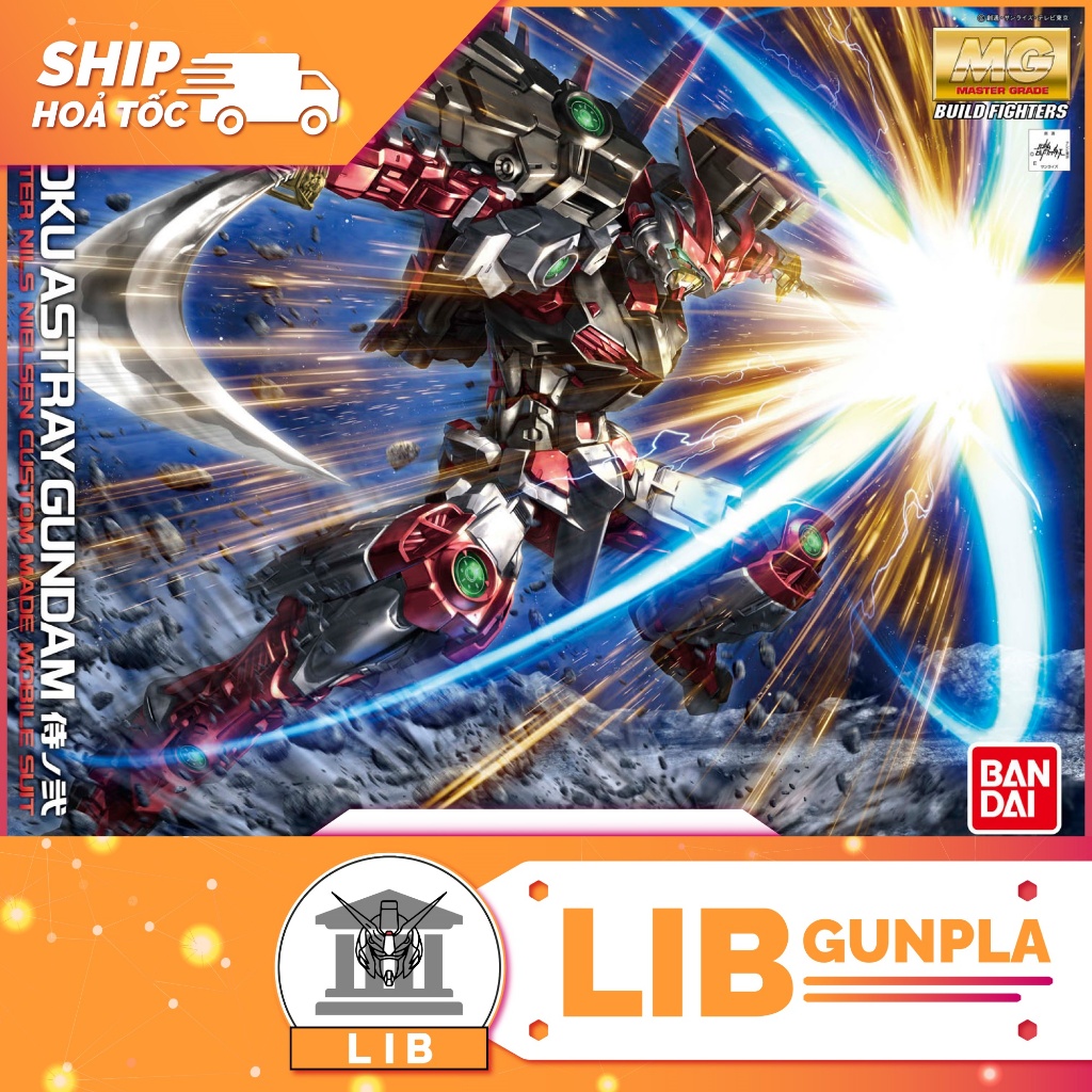 Mô hình lắp ráp Gundam MG 1/100 Gundam Build Fighters Sengoku Astray Gundam