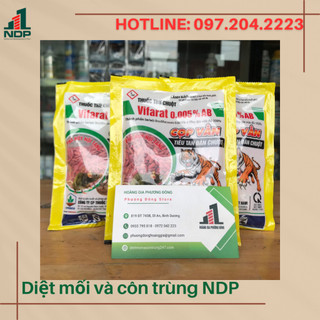 Thuốc diệt chuột Vifarat 0.005%AB dạng lúa gói 50g