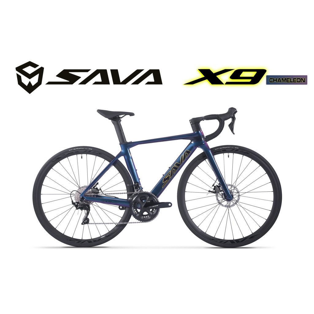 XE ĐẠP THỂ THAO ROAD KHUNG CARBON SAVA X9