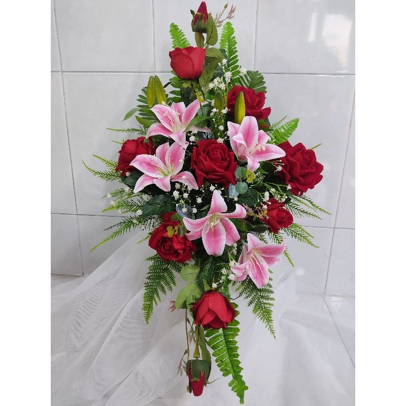 Bình Hoa Lụa Trang Trí Bàn Thờ Giống Thật 99%, Trang Trí Bàn Thờ Chúa, Bàn Thờ Gia Tiên- Nhiều Mẫu Lựa Chọn