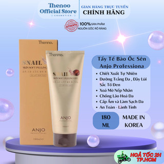 Tẩy Tế Bào Tinh Chất Ốc Sên Anjo Professiona Skin Soft Peeling Gel Snail 180ml Hàn Quốc