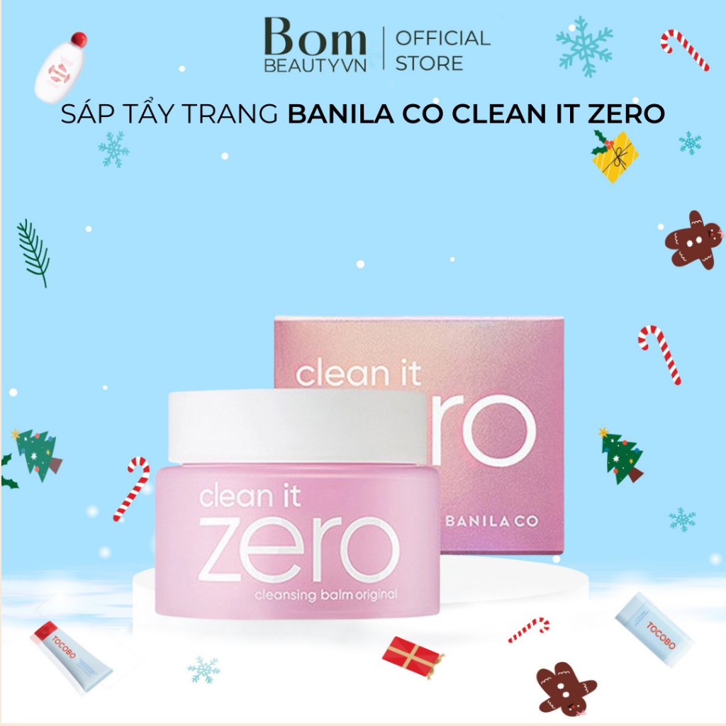 Sáp Tẩy Trang Banila Co C​l​e​a​n It Z​e​r​o Hồng C​l​e​a​n​s​i​n​g B​a​l​m O​r​i​g​i​n​a​l 25-50-100ML