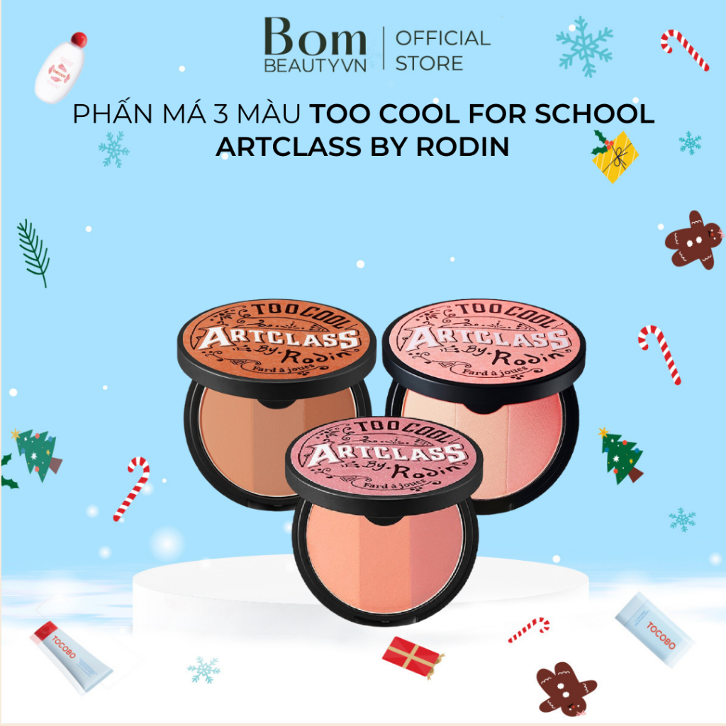 Phấn Má Hồng 3 Màu Too Cool For School Artclass By Rodin(NXS 03/2023)