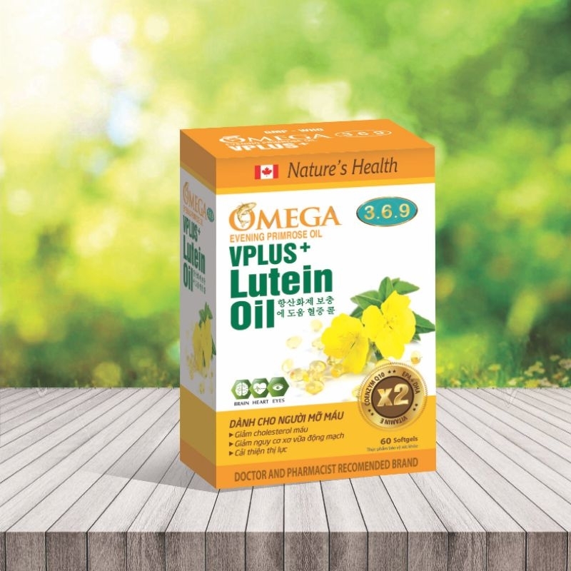 [ Chính Hãng ] Omega Lutein Oil