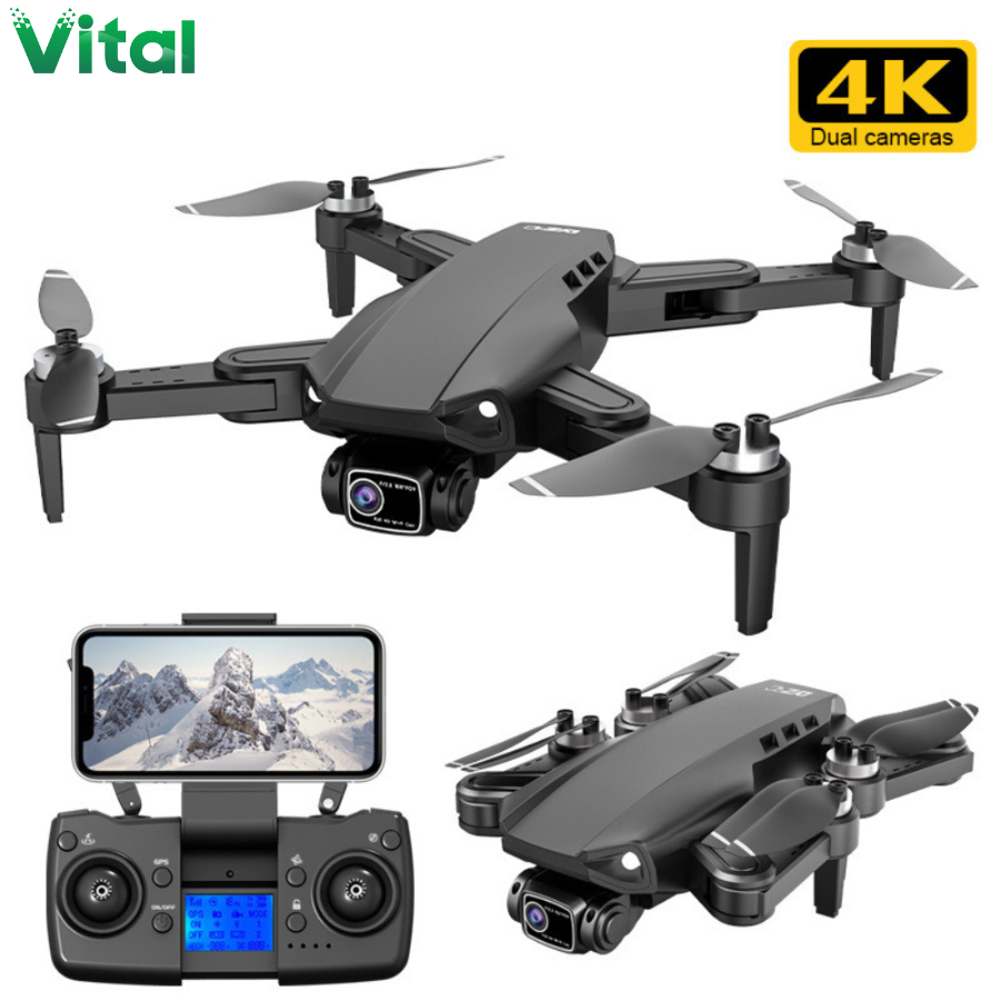 Flycam L900 PRO máy bay điều khiển từ xa định vị GPS, hình ảnh sắc nét 4K, tránh chướng ngại vật, thời gian bay lớn